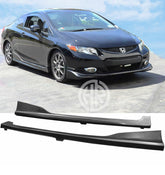 Honda Civic Exterior Styling Side Skirts Durable & Modern Finish